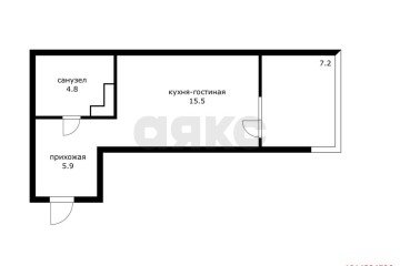 Фото №1: Студия 33 м² - Краснодар, мкр. Любимово, 2