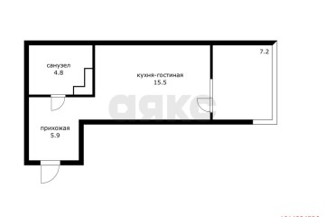 Фото №1: Студия 26 м² - Краснодар, мкр. Любимово, 2