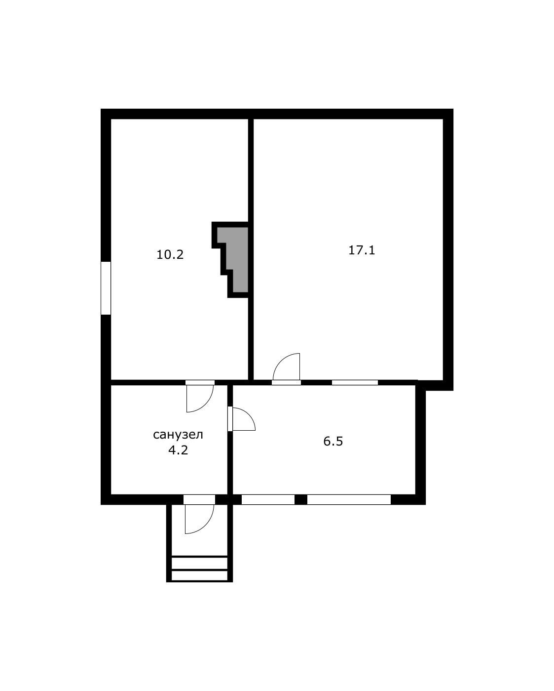 Фото №14: 2-комнатная квартира 38 м² - Краснодар, мкр. Западный внутригородской округ, ул. Брянская, 60