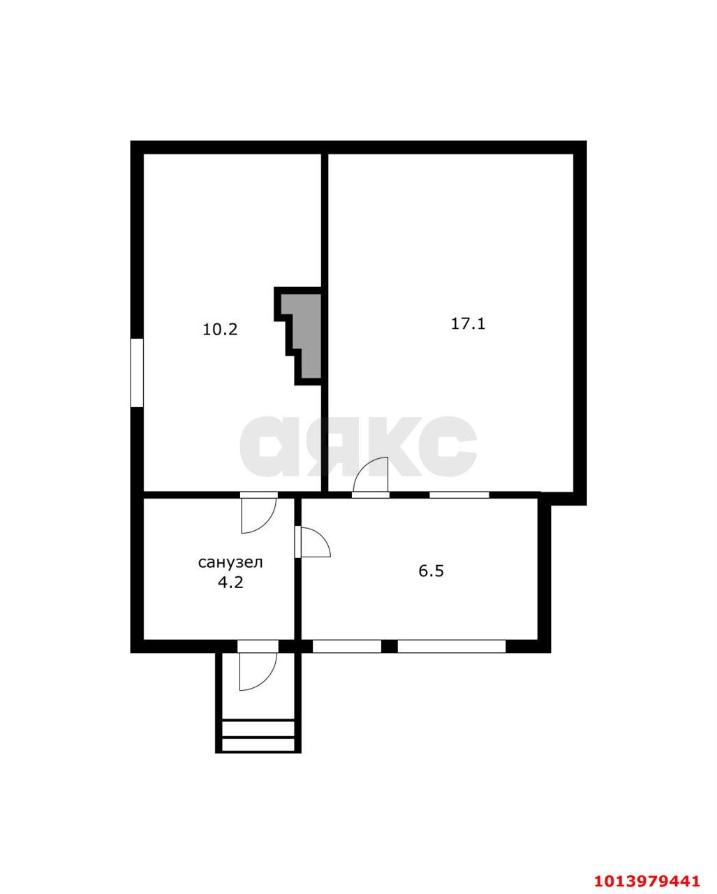 Фото №14: 2-комнатная квартира 38 м² - Краснодар, Западный внутригородской округ, ул. Брянская, 60