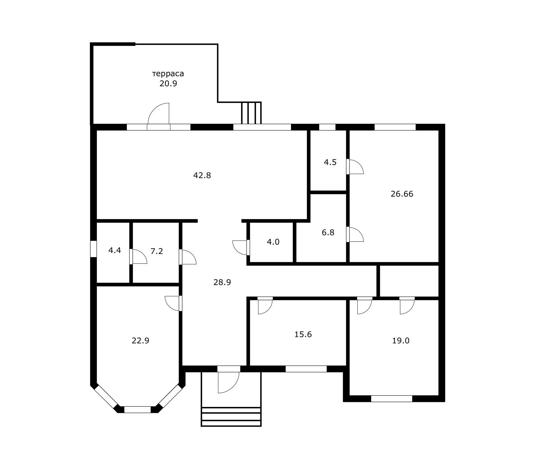 Фото №20: Дом 199 м² + 10 сот. - Старобжегокай, ул. Юбилейная, 6