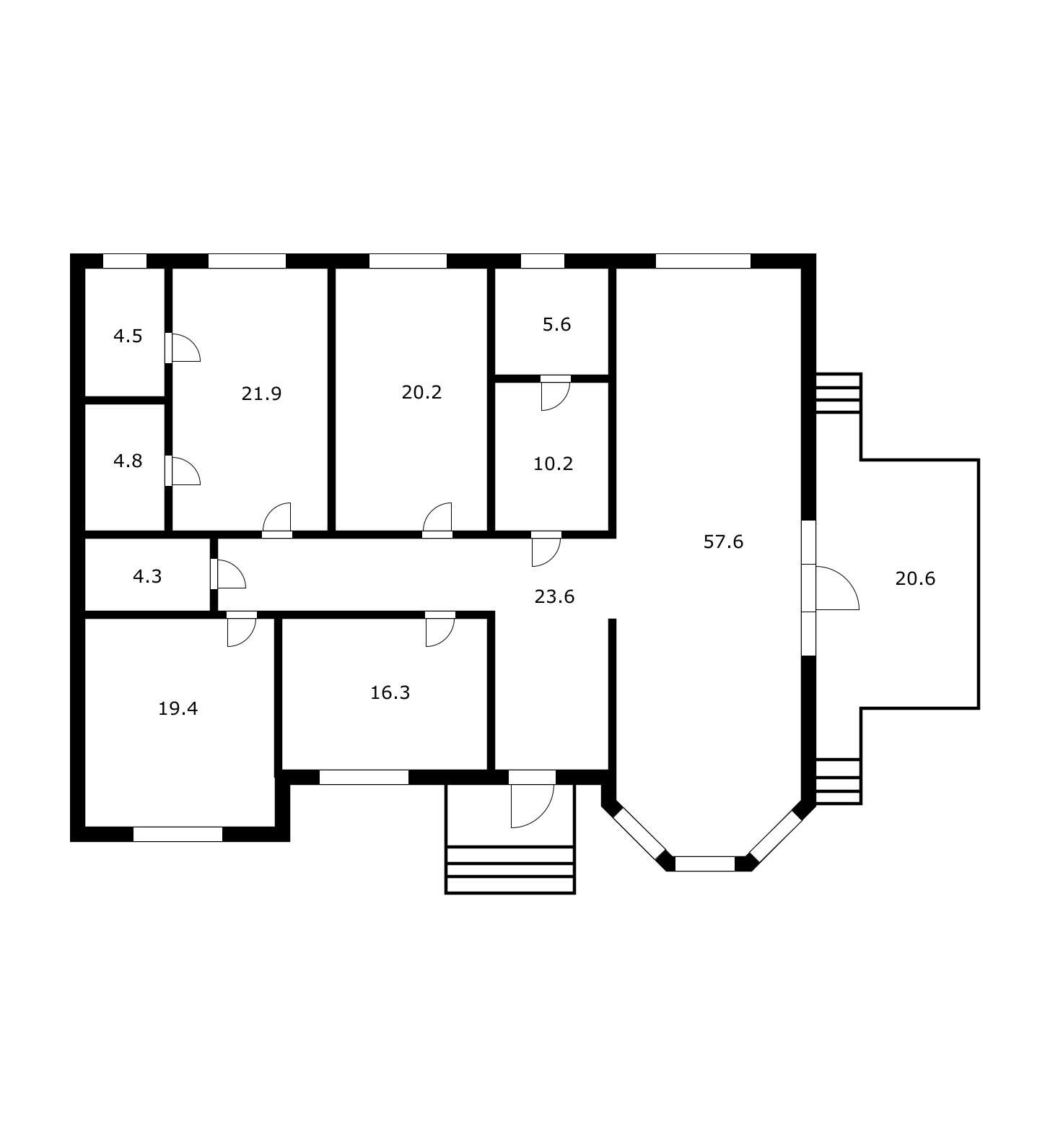 Фото №14: Дом 199 м² + 10 сот. - Старобжегокай, ул. Юбилейная, 6