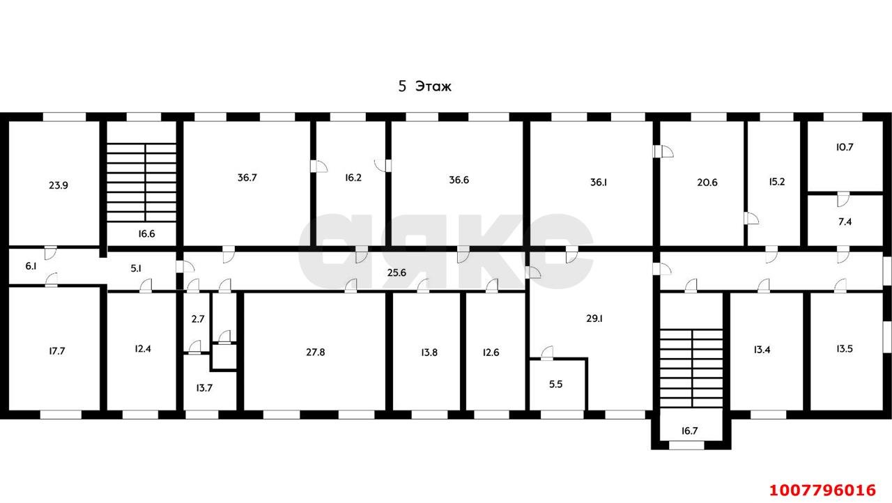 Фото №6: Офисное помещение 892 м² - Краснодар, Центральный, ул. Гоголя, 165