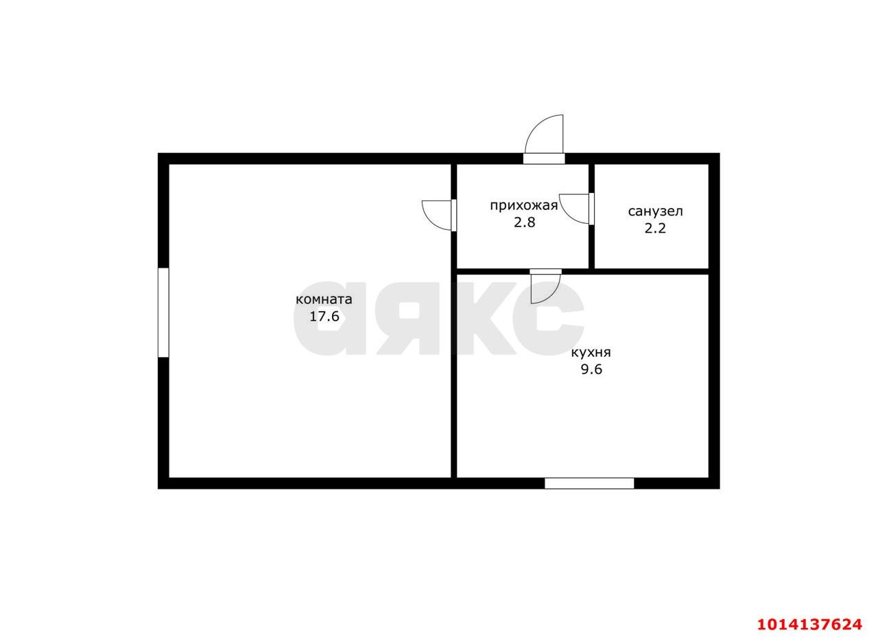 Фото №11: 1-комнатная квартира 32 м² - Краснодар, мкр. Западный внутригородской округ, ул. Бабушкина, 239