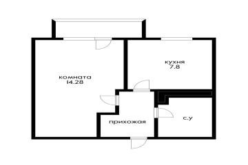 Фото №1: 1-комнатная квартира 30 м² - Энем, пер. Ильницкого, 3