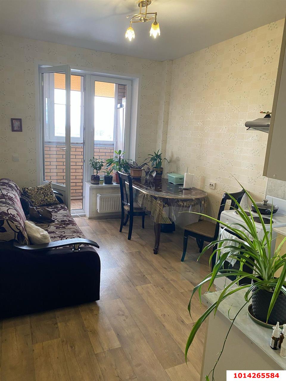 Фото №2: 1-комнатная квартира 38 м² - Краснодар, Пашковский, ул. Леонида Лаврова, 8к2