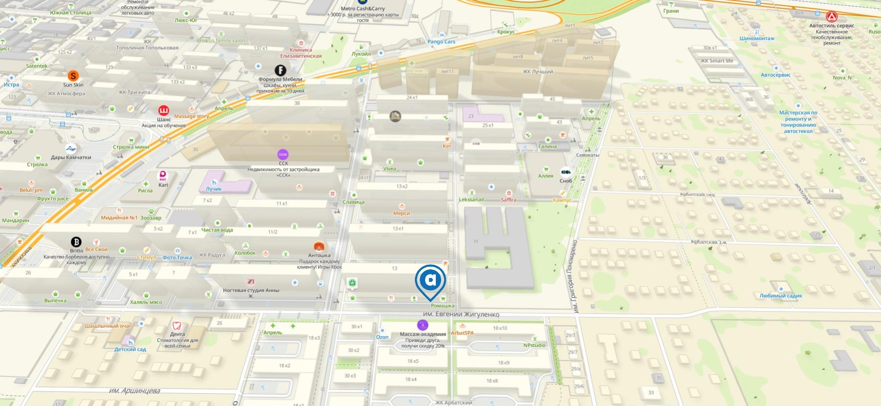 Фото №8: Коммерция 82 м² - Краснодар, ЖК Победный, жилой комплекс Победный, Прикубанский внутригородской округ, Завод Радиоизмерительных Приборов, мкр. имени Петра Метальникова, ул. Евгении Жигуленко, 13