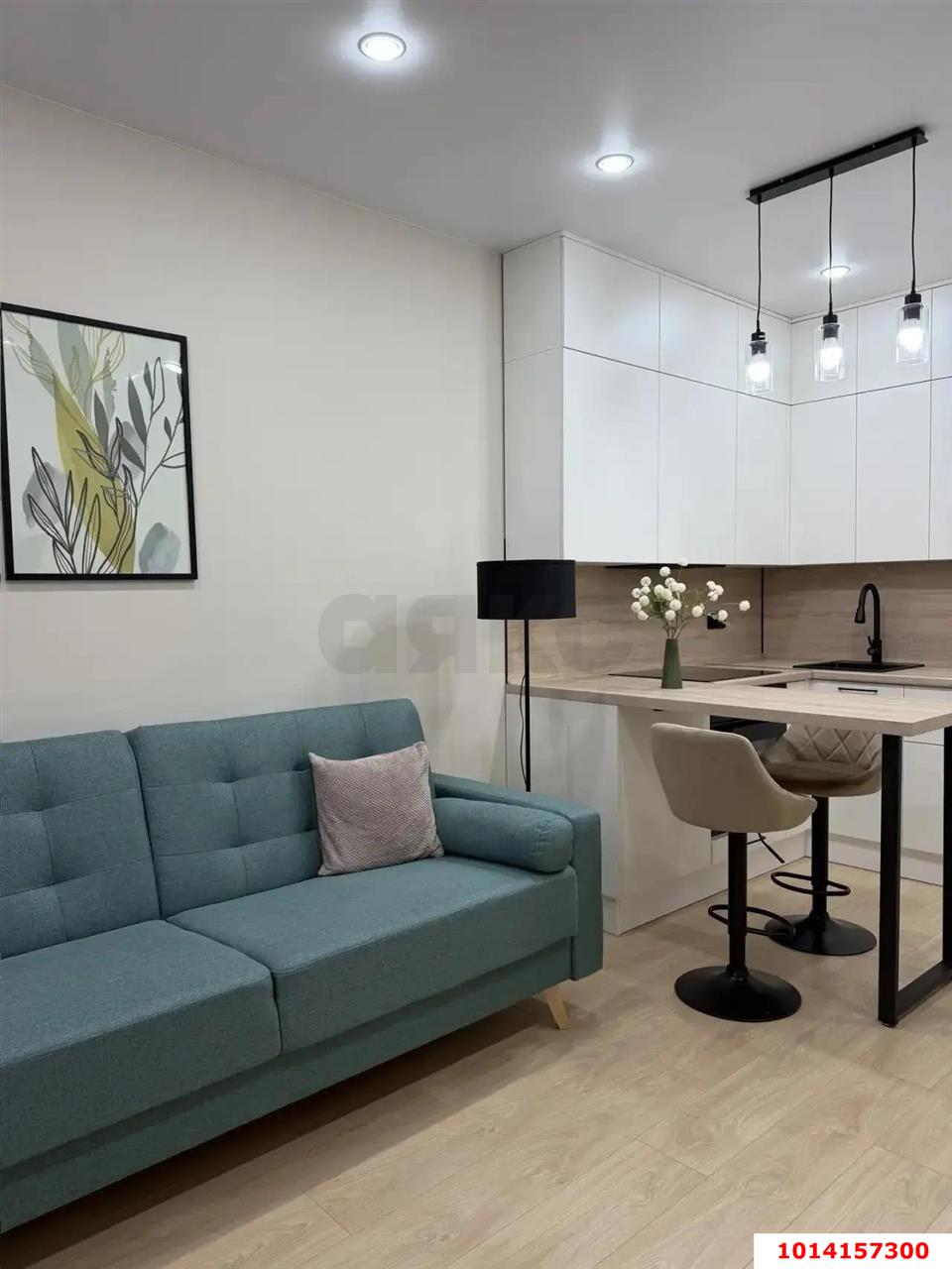 Фото №1: Студия 25 м² - Краснодар, ЖК Урал, Карасунский внутригородской округ, Камвольно-суконный Комбинат, мкр. жилой комплекс Ural, ул. Уральская, 87/7