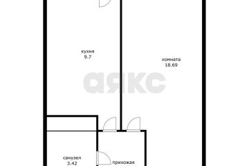 Фото №3: 1-комнатная квартира 39 м² - Краснодар, мкр. Славянский, ул. Заполярная, 39к4
