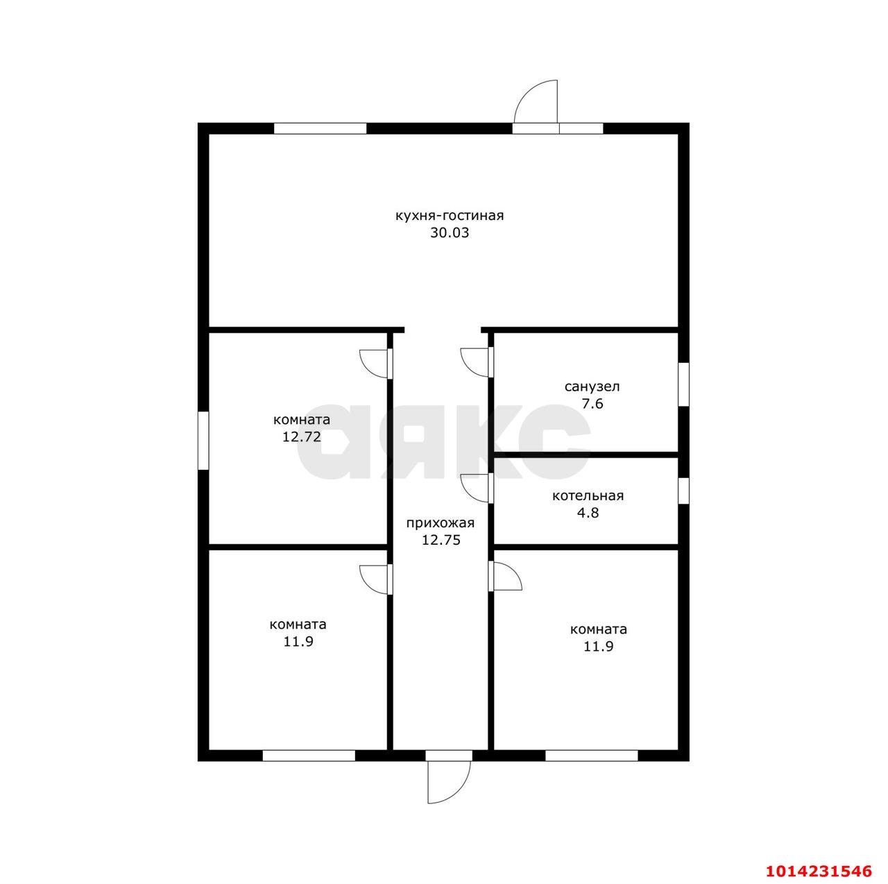 Фото №13: Дом 108 м² + 5.25 сот. - Краснодар, ул. Парковая, 27