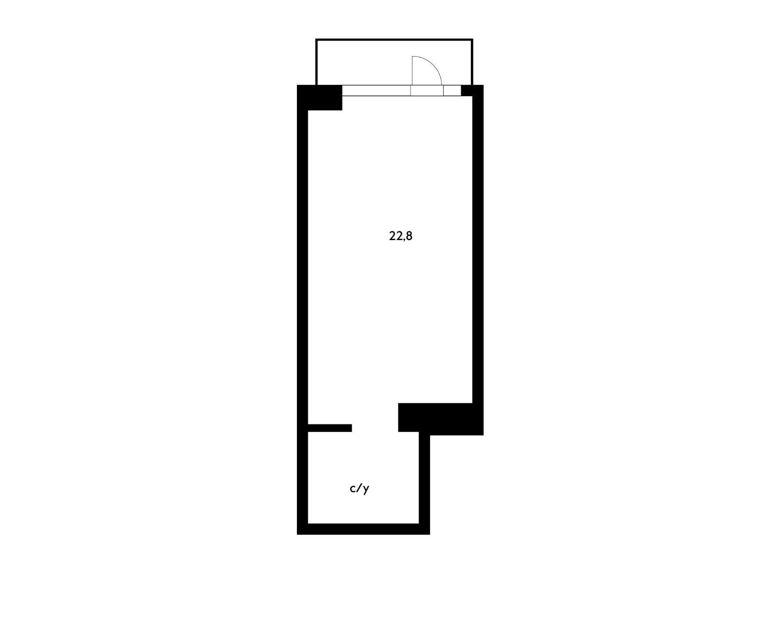Фото №5: Коммерция 22 м² - Краснодар, ЖК Абрикосово, Прикубанский внутригородской округ, мкр. жилой комплекс Абрикосово, ул. имени Героя Георгия Бочарникова, 4к2