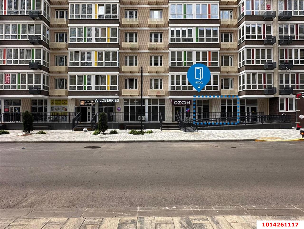 Фото №1: Торговое помещение 45 м² - Краснодар, жилой комплекс Абрикосово, ул. имени Героя Георгия Бочарникова, 4к2