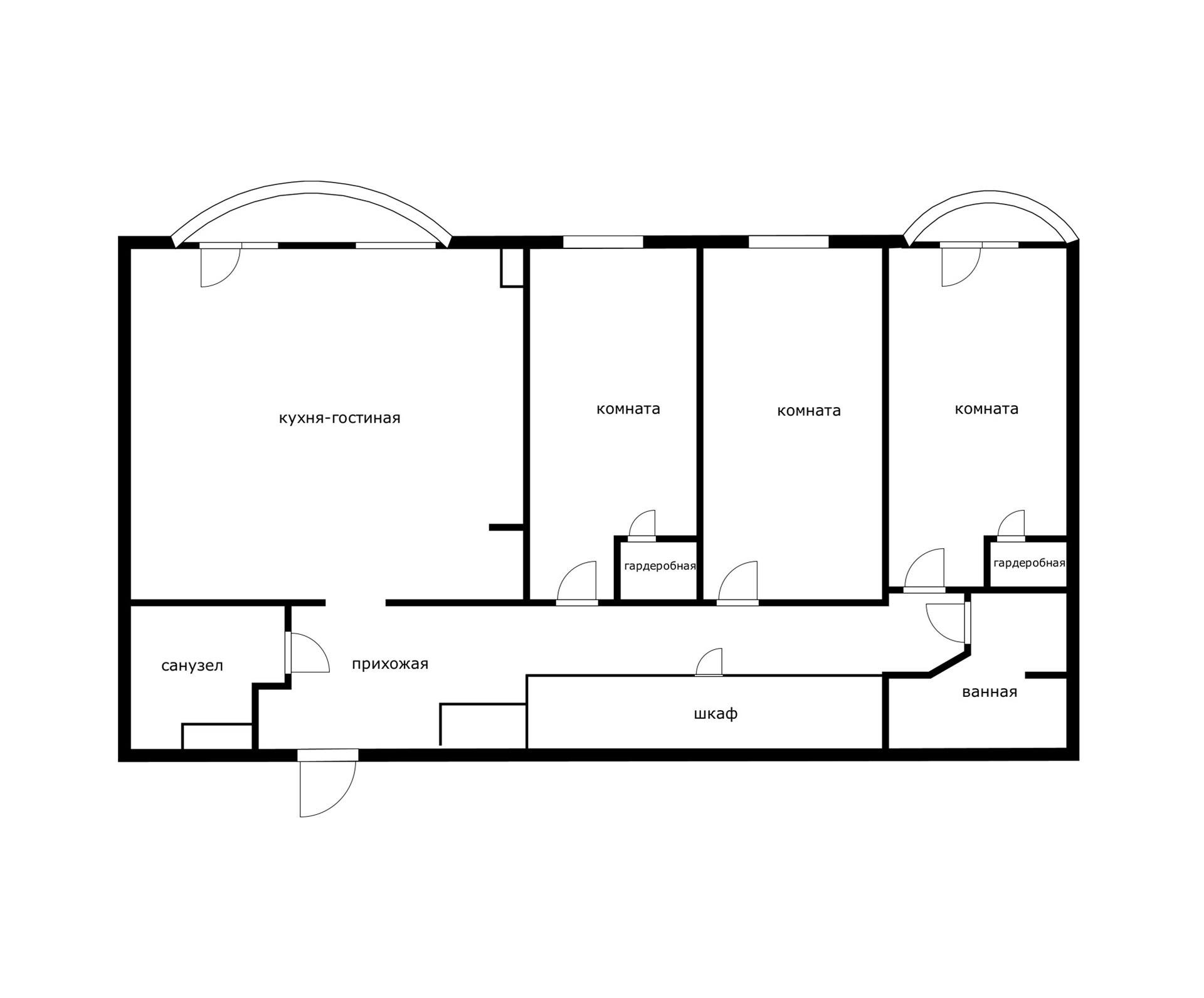 Фото №17: 3-комнатная квартира 110 м² - Краснодар, Центральный внутригородской округ, Центральный, мкр. ЖК Большой, ул. Красная, 176лит5/3