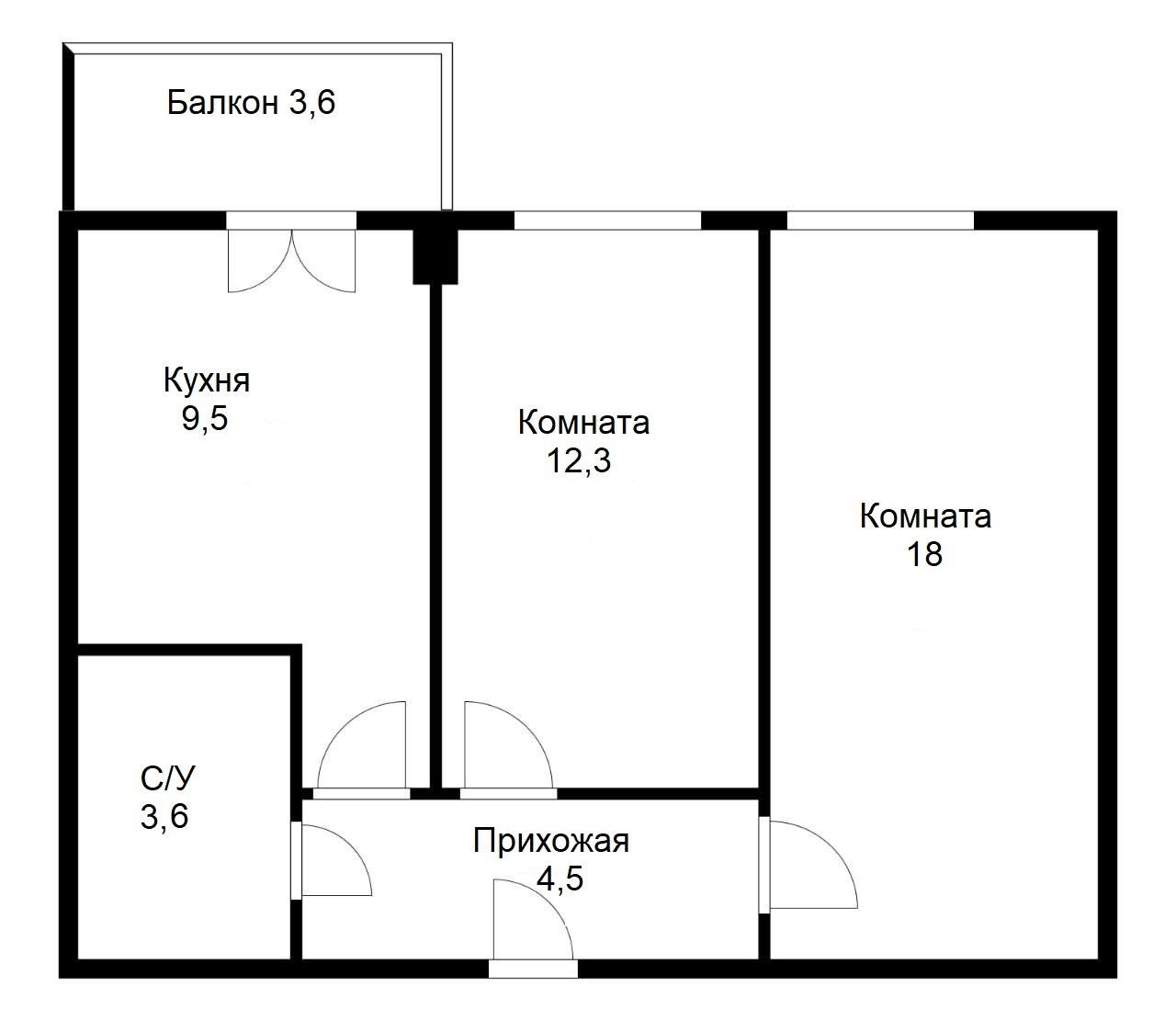 Фото №11: 2-комнатная квартира 51 м² - Краснодар, ЖК Притяжение, Прикубанский внутригородской округ, Завод Радиоизмерительных Приборов, Музыкальный, мкр. жилой комплекс Притяжение, ул. Московская, 118к1