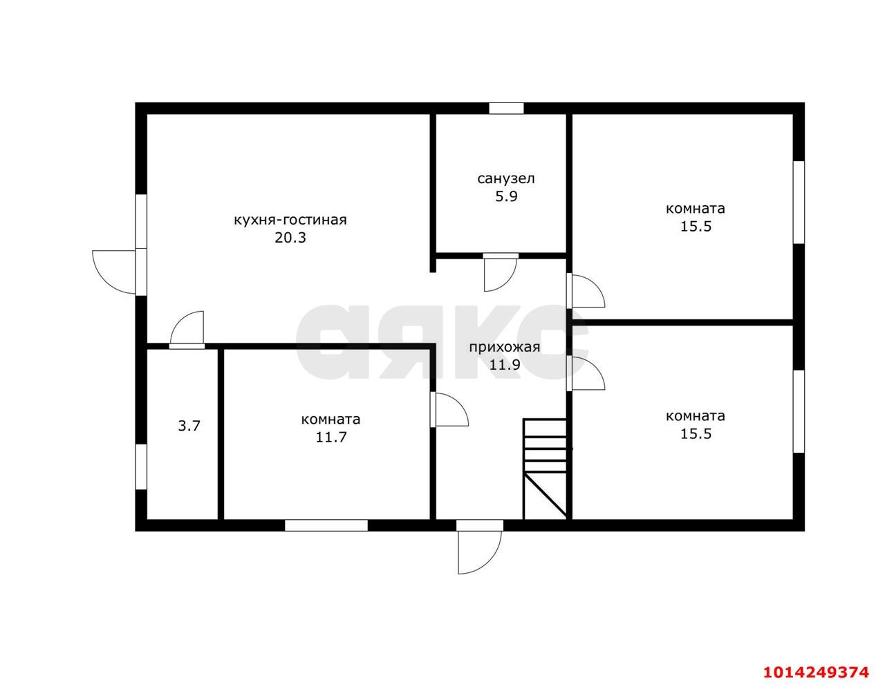 Фото №7: Дом 137 м² + 5 сот. - Южный, мкр. Олимпийский, пер. Удобный, 1
