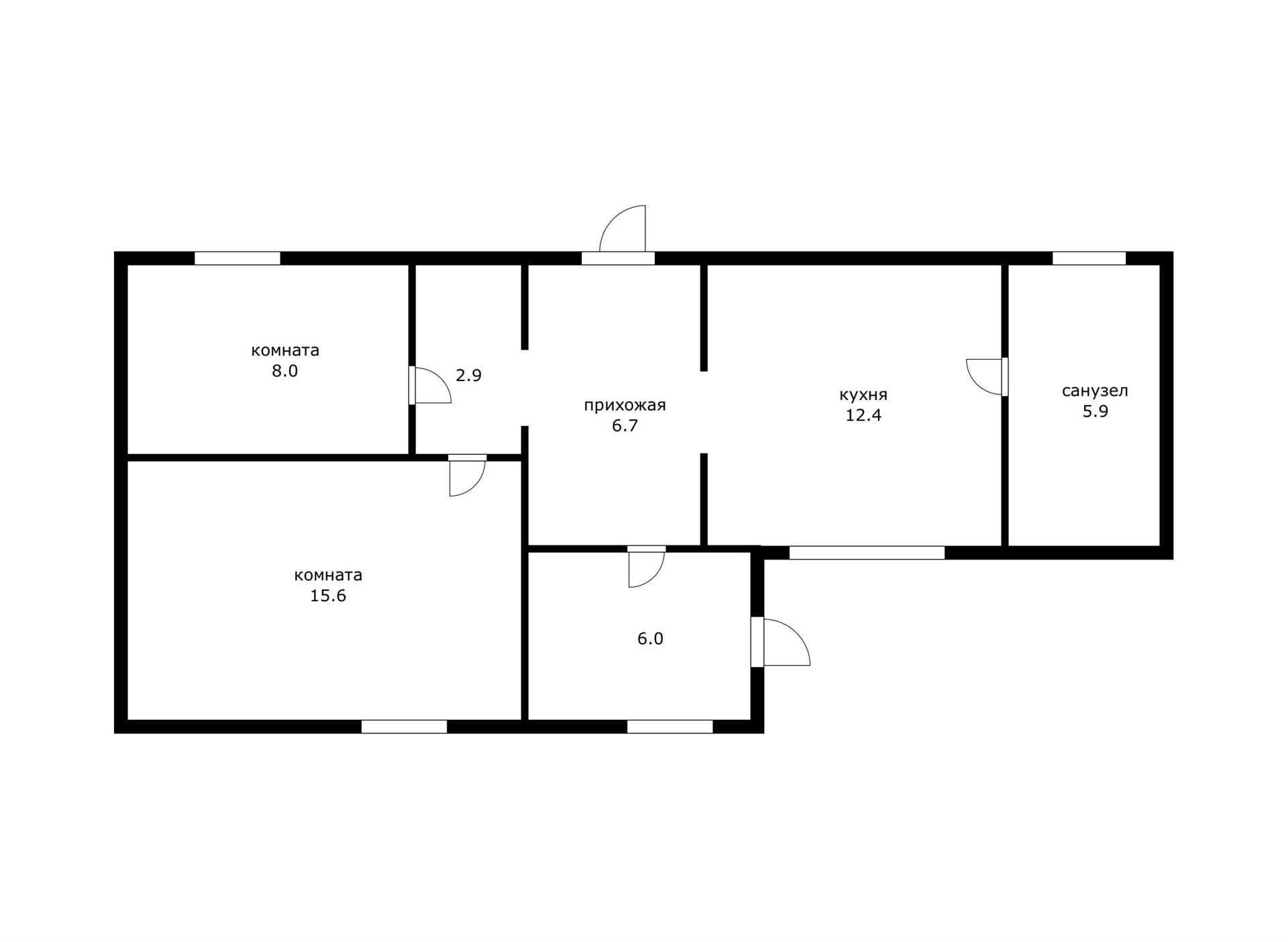 Фото №13: Дом 80 м² + 6 сот. - НСТ Прогресс, мкр. Прикубанский внутригородской округ, ул. Алычёвая