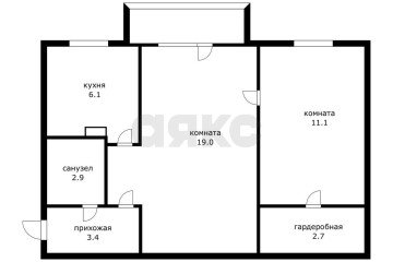 Фото №3: 2-комнатная квартира 46 м² - Краснодар, мкр. Дубинка, пр-д 1-й Артельный, 23