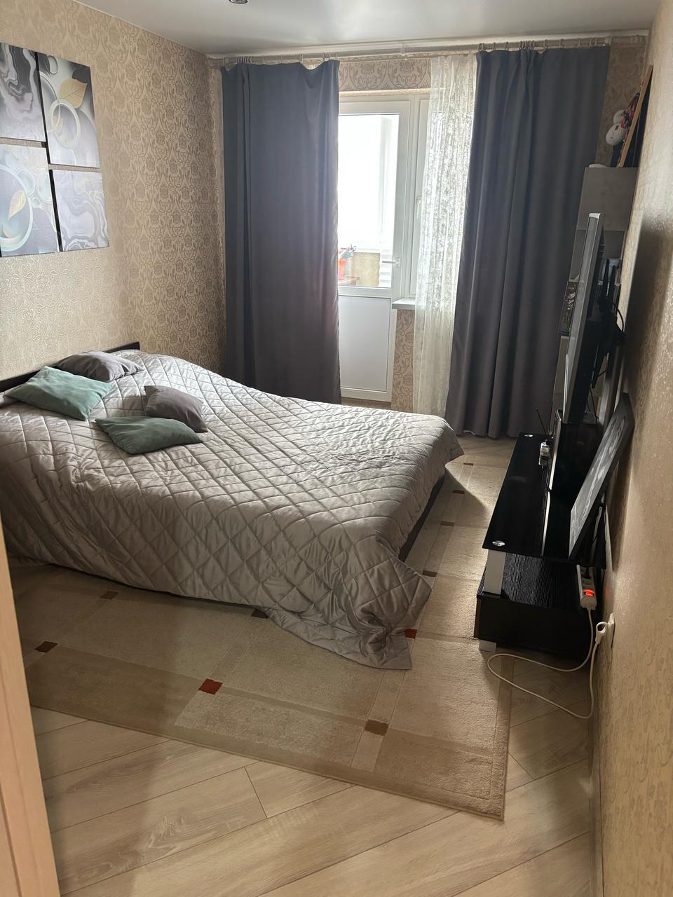 Фото №3: 1-комнатная квартира 42 м² - Краснодар, Прикубанский внутригородской округ, Музыкальный, ЖК Времена Года, мкр. имени Петра Метальникова, ул. Петра Метальникова, 5к3