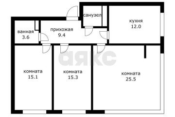 Фото №1: 3-комнатная квартира 83 м² - Новая Адыгея, мкр. жилой комплекс Мега-Победа 2, ул. Песочная, 1к3