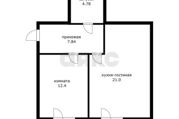 Фото №3: 1-комнатная квартира 52 м² - Новая Адыгея, мкр. жилой комплекс Виноград 2, ул. Бжегокайская, 25/1к12