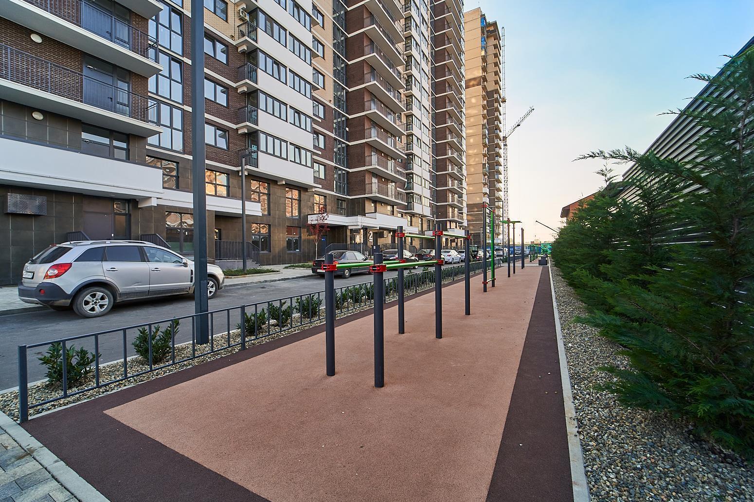 Фото №2: 1-комнатная квартира 40 м² - Краснодар, жилой комплекс Стрижи, Карасунский внутригородской округ, мкр. Гидростроителей, ул. Автолюбителей, 1Г