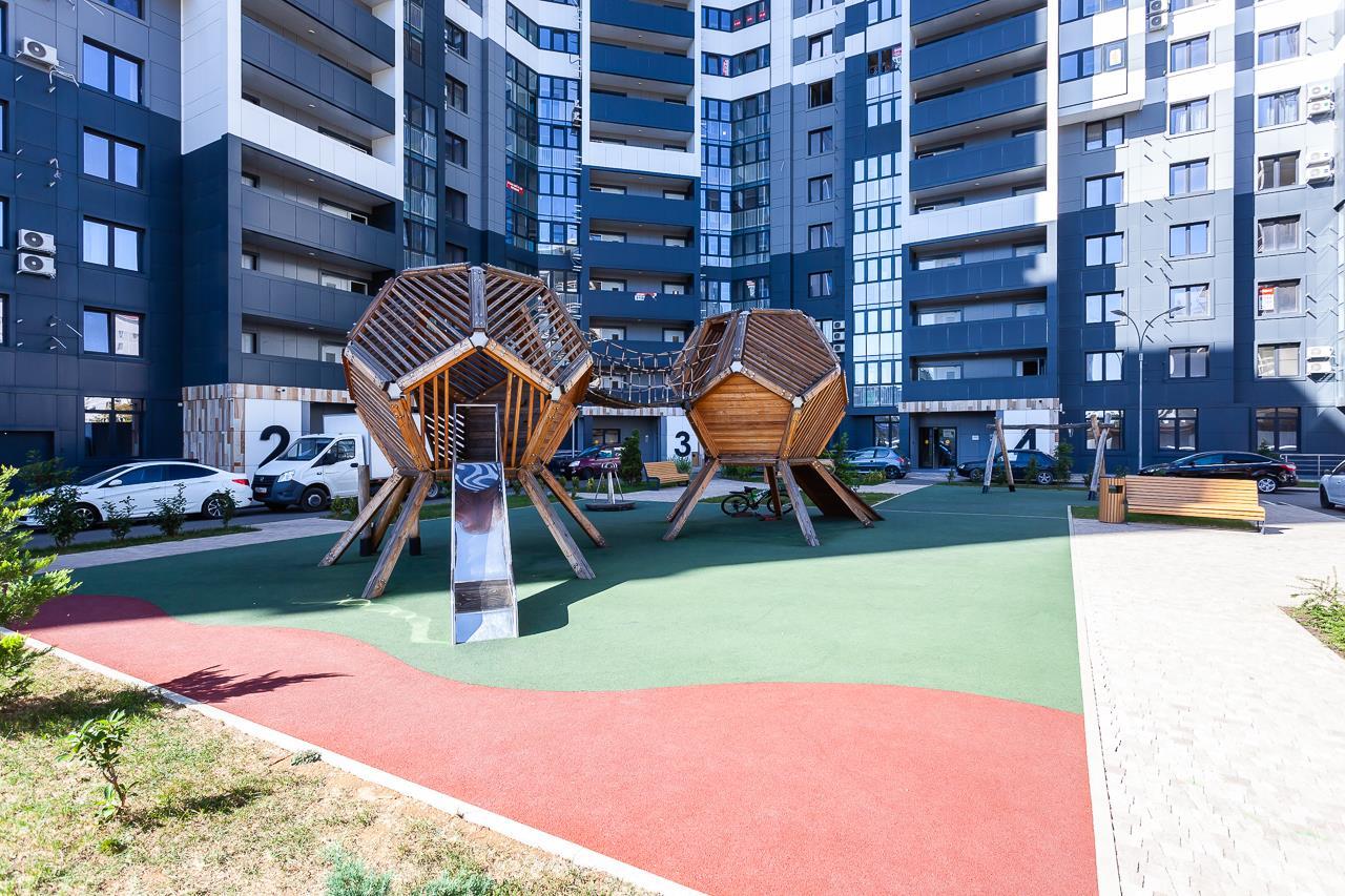 Фото №8: 1-комнатная квартира 40 м² - Краснодар, Прикубанский внутригородской округ, Микрохирургии глаза, мкр. жилой комплекс Сограт, ул. Красных Партизан, 4/15