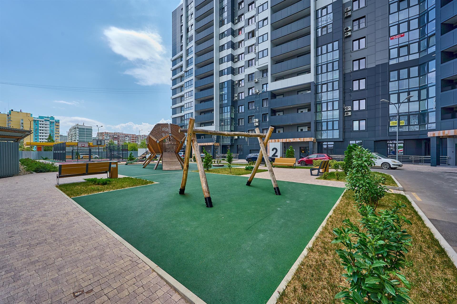 Фото №7: 1-комнатная квартира 40 м² - Краснодар, Прикубанский внутригородской округ, Микрохирургии глаза, мкр. жилой комплекс Сограт, ул. Красных Партизан, 4/15