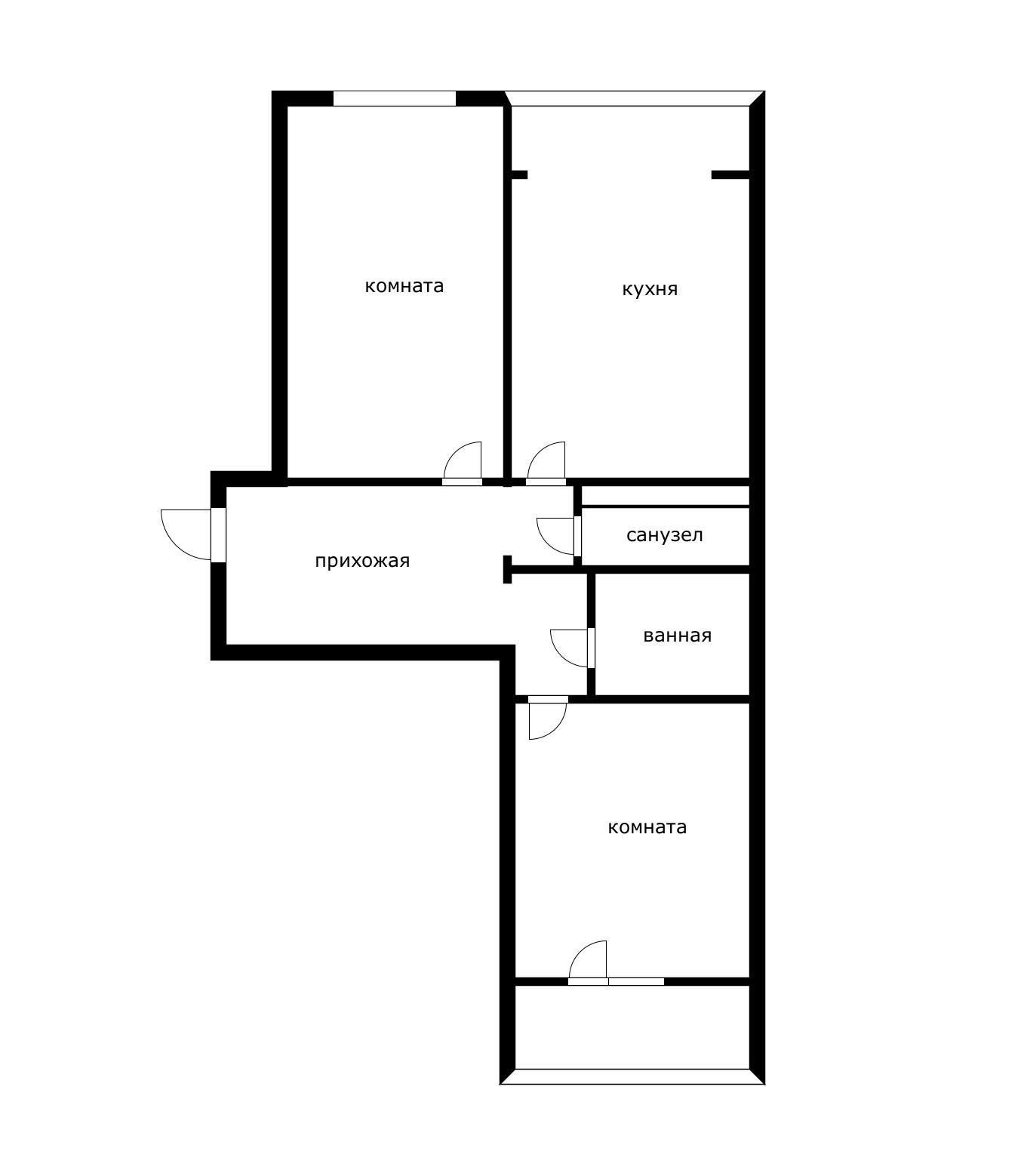 Фото №19: 2-комнатная квартира 66 м² - Краснодар, жилой комплекс имени Чехова, Центральный внутригородской округ, мкр. Дубинка, ул. Линейная, 21