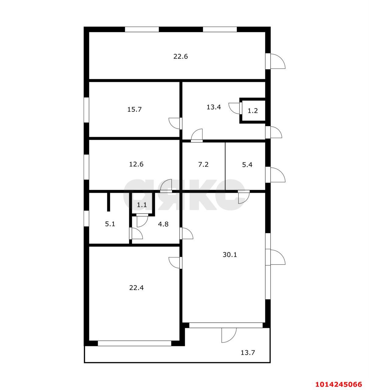Фото №19: Дом 153 м² + 13 сот. - Осечки, дачное товарищество Миловидово, ул. Клубничная, 1