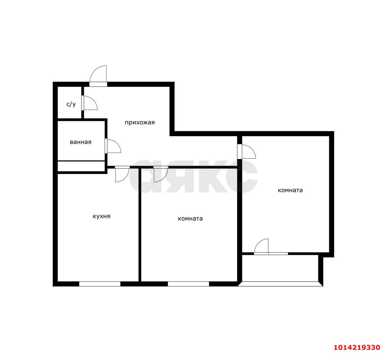 Фото №13: 2-комнатная квартира 60 м² - Краснодар, жилой комплекс Олимп, ул. Домбайская, 10/2