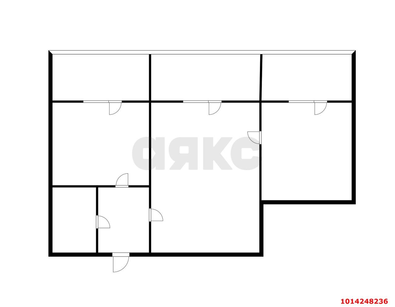 Фото №16: 1-комнатная квартира 41 м² - Краснодар, Славянский, ул. Заполярная, 35к4