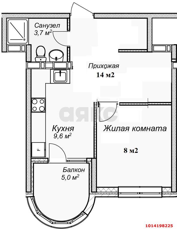 Фото №11: 1-комнатная квартира 40 м² - Анапа, мкр. жилой комплекс Кавказ, ул. Верхняя дорога, 151к1