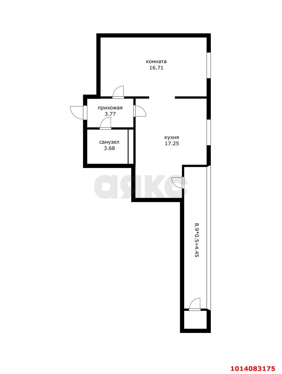 Фото №12: 2-комнатная квартира 50 м² - Краснодар, жилой комплекс Новелла, ул. Питерская, 40