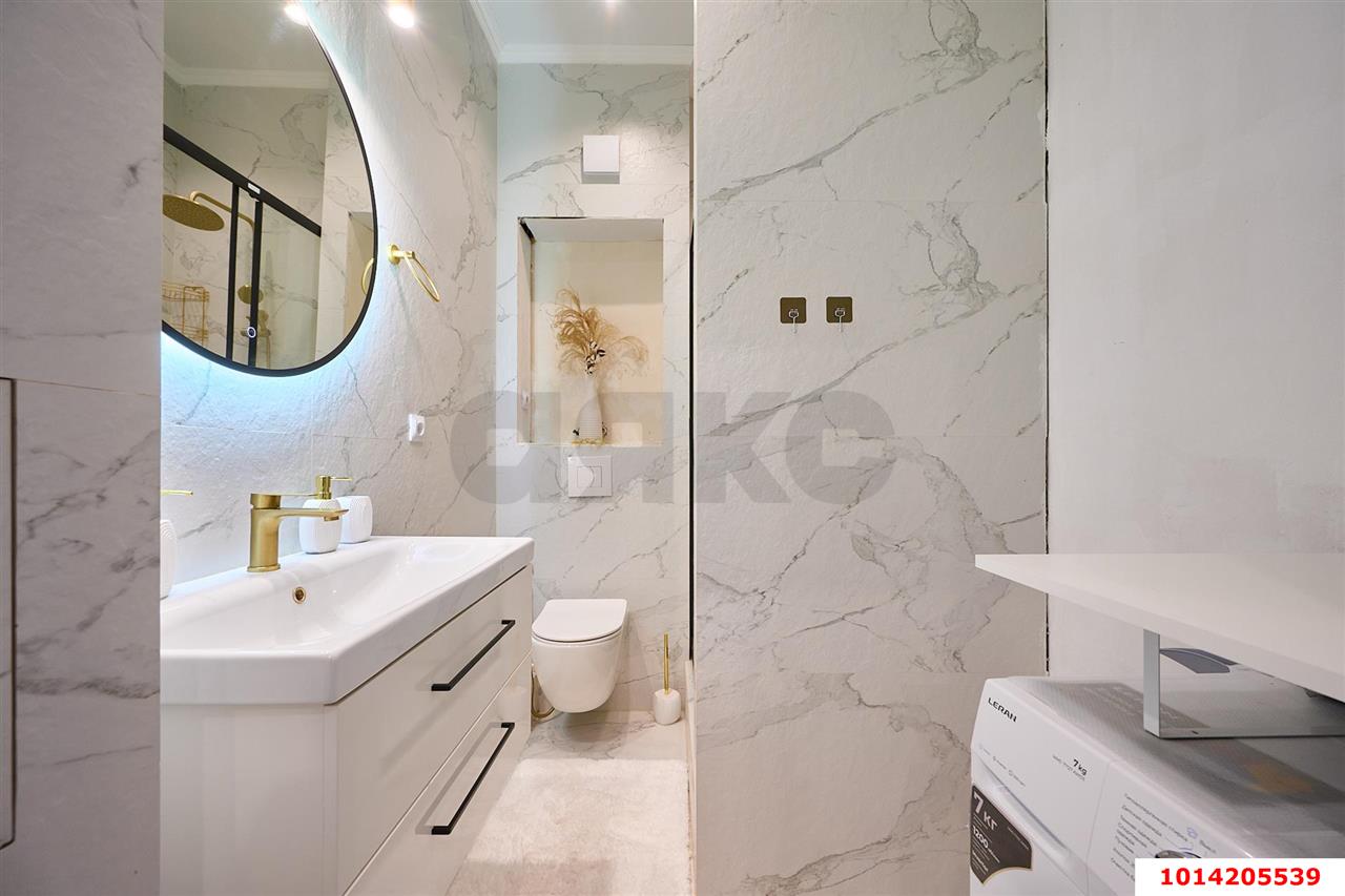 Фото №10: 1-комнатная квартира 47 м² - Краснодар, Почтовый, ул. имени Валерия Гассия, 5