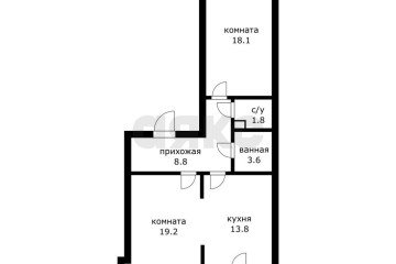 Фото №5: 2-комнатная квартира 67 м² - Краснодар, мкр. жилой комплекс Новелла, ул. Питерская, 40к5