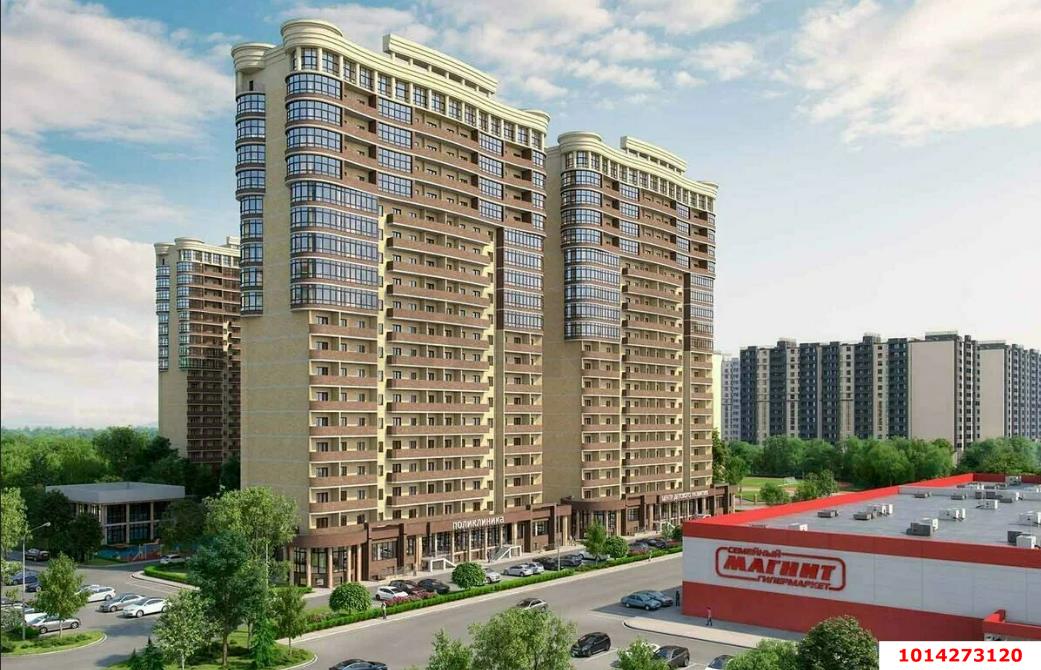 Фото №5: 2-комнатная квартира 60 м² - Краснодар, жилой комплекс Флотилия, ул. имени 40-летия Победы, 178к3