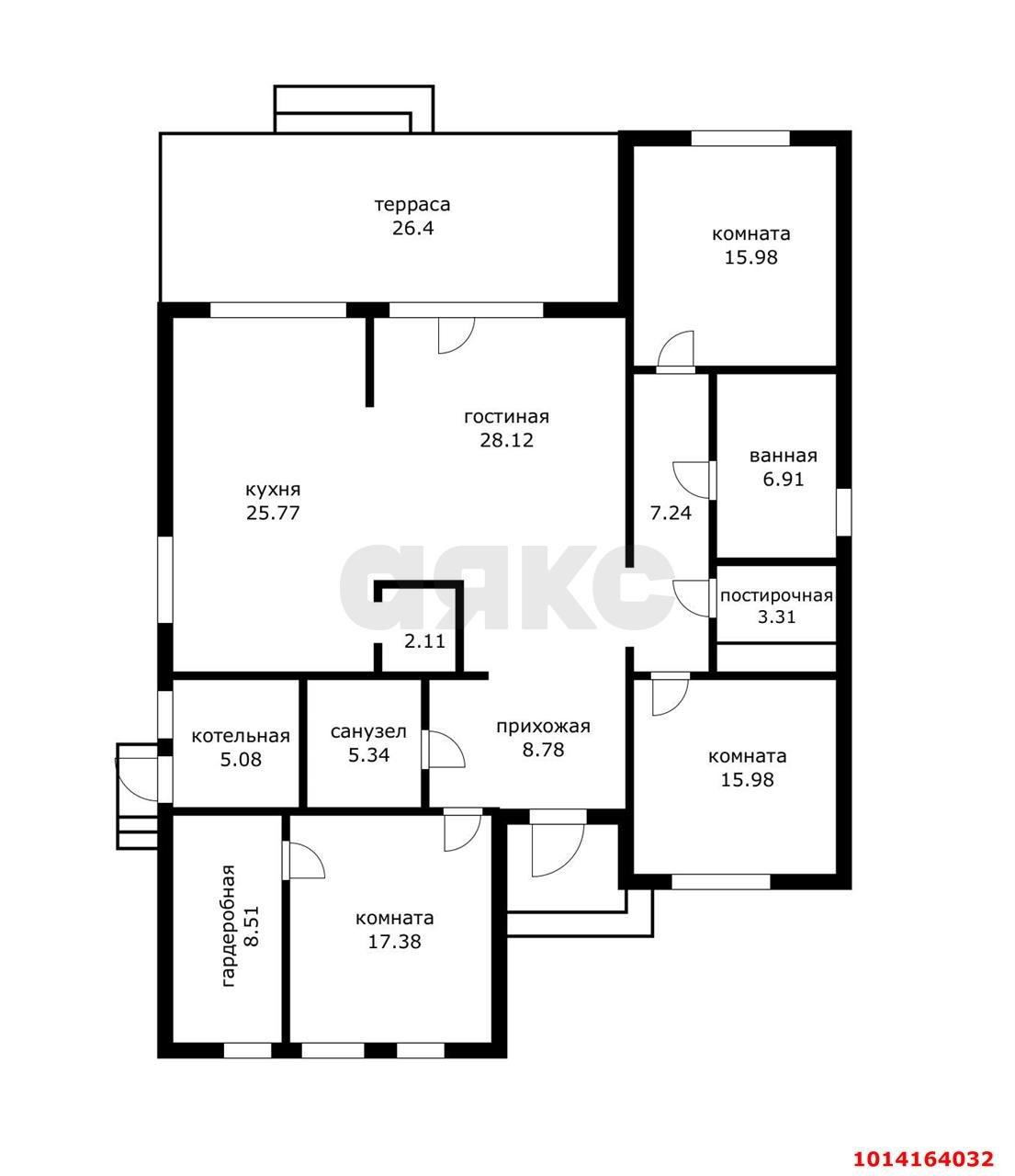 Фото №13: Дом 187 м² + 9.2 сот. - Краснодар, Прикубанский внутригородской округ, мкр. Сады Калинина, ул. Семёновская, 149