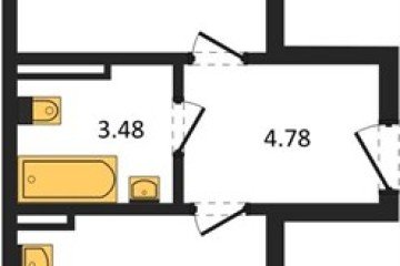 Фото №1: 1-комнатная квартира 39 м² - Берёзовый, мкр. жилой комплекс Молодёжный-2, ул. имени Профессора Малигонова, 42/2к1