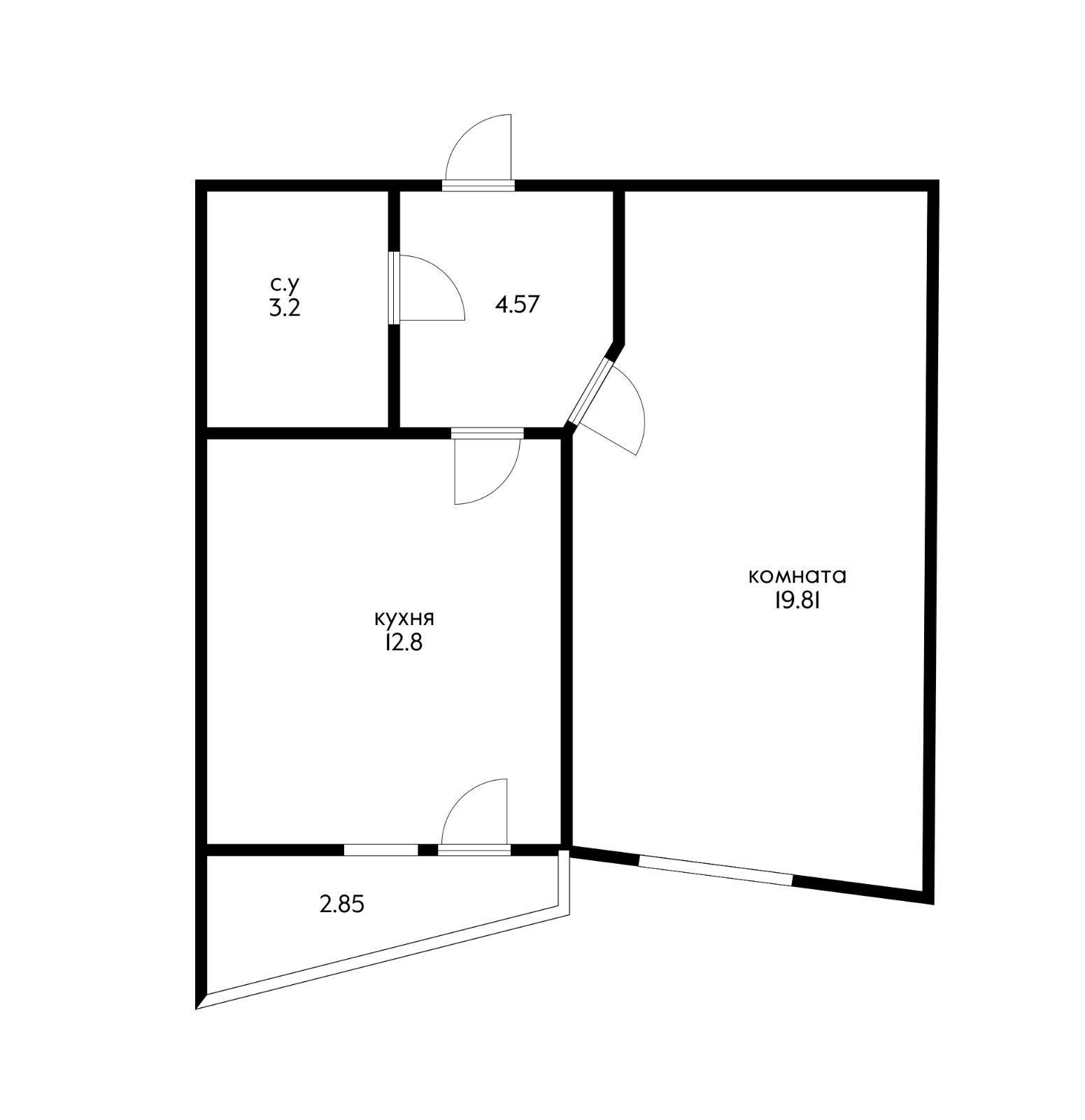Фото №10: 1-комнатная квартира 44 м² - Краснодар, Прикубанский внутригородской округ, мкр. Панорама