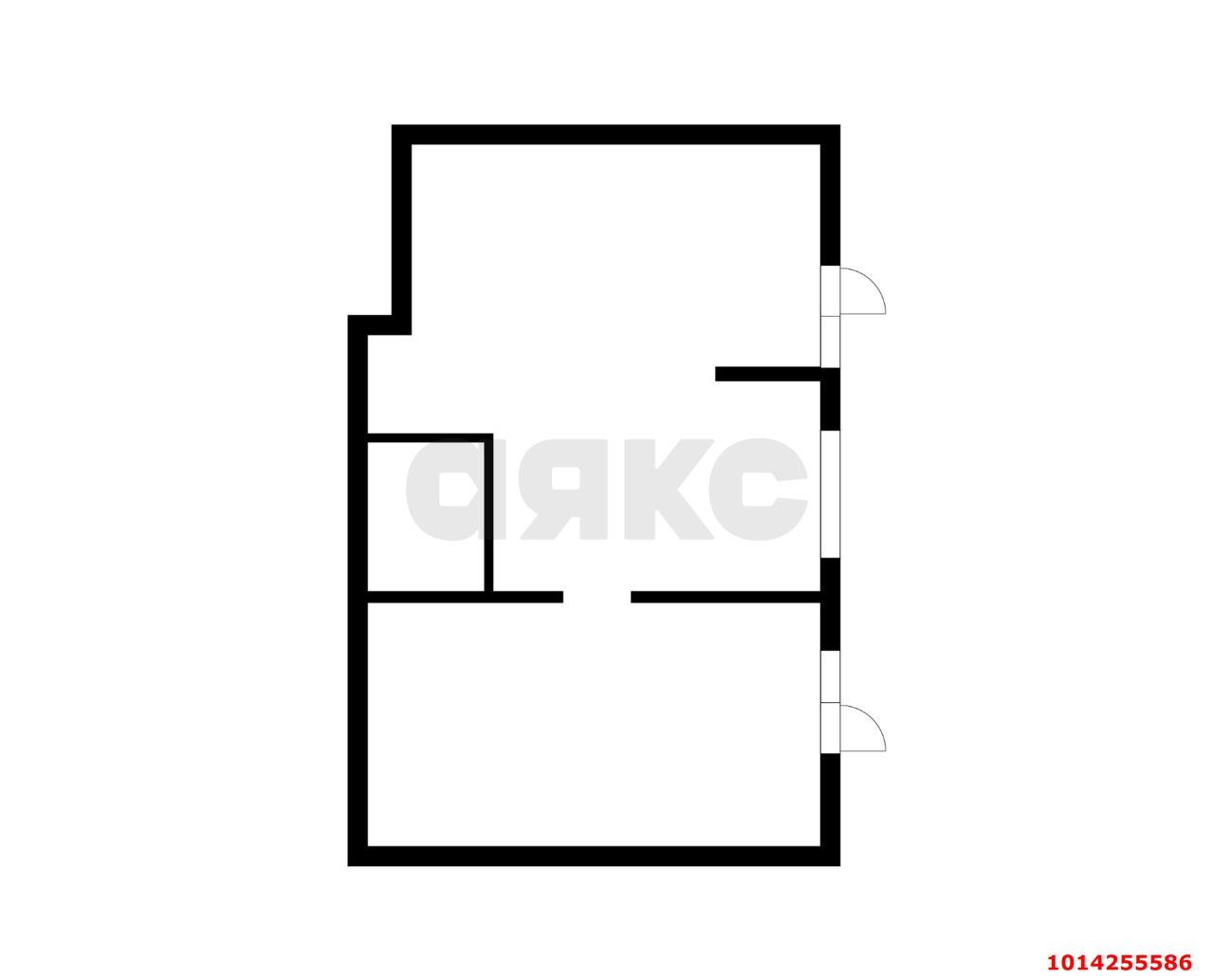 Фото №3: Торговое помещение 62 м² - Краснодар, жилой комплекс Рассвет, ул. Гидростроителей, 63