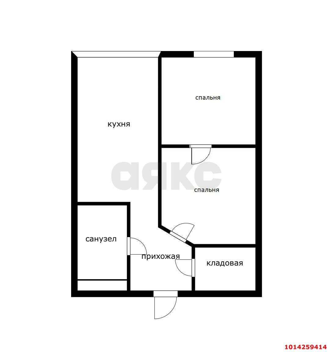 Фото №8: 1-комнатная квартира 42 м² - Краснодар, жилой комплекс Большой, ул. Красная, 176лит4