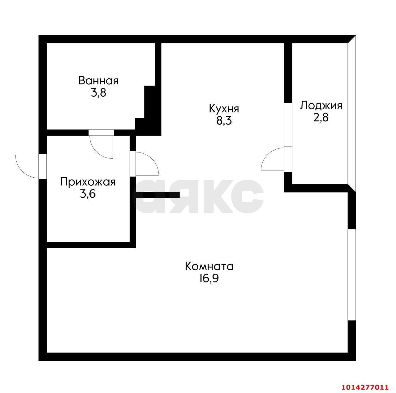 Фото №10: 1-комнатная квартира 35 м² - Краснодар, Карасунский внутригородской округ, жилой комплекс Марсель-2, ж/р Новознаменский, ул. Войсковая, 22к2