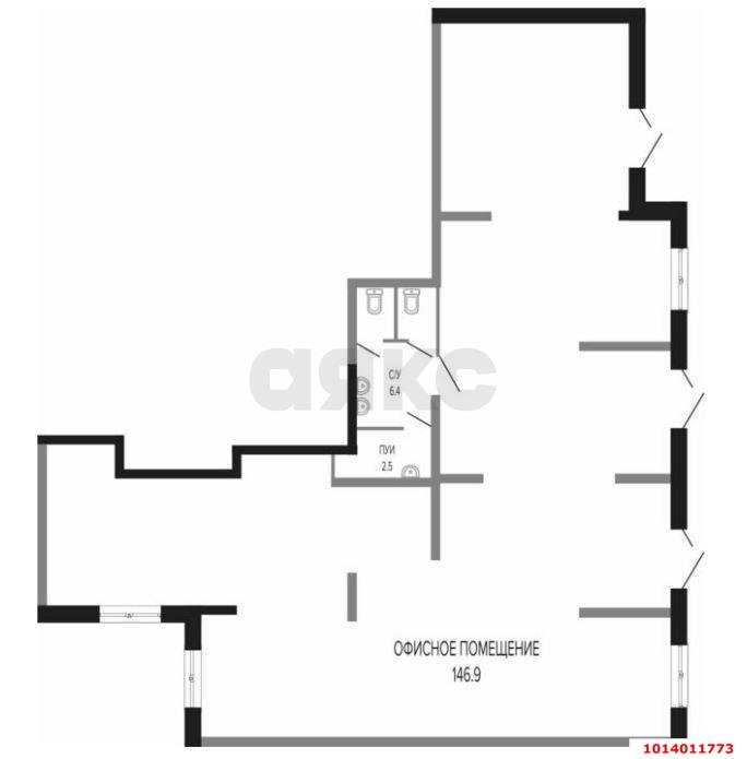 Фото №6: Торговое помещение 156 м² - Краснодар, Фестивальный, ул. Круговая, 4/1