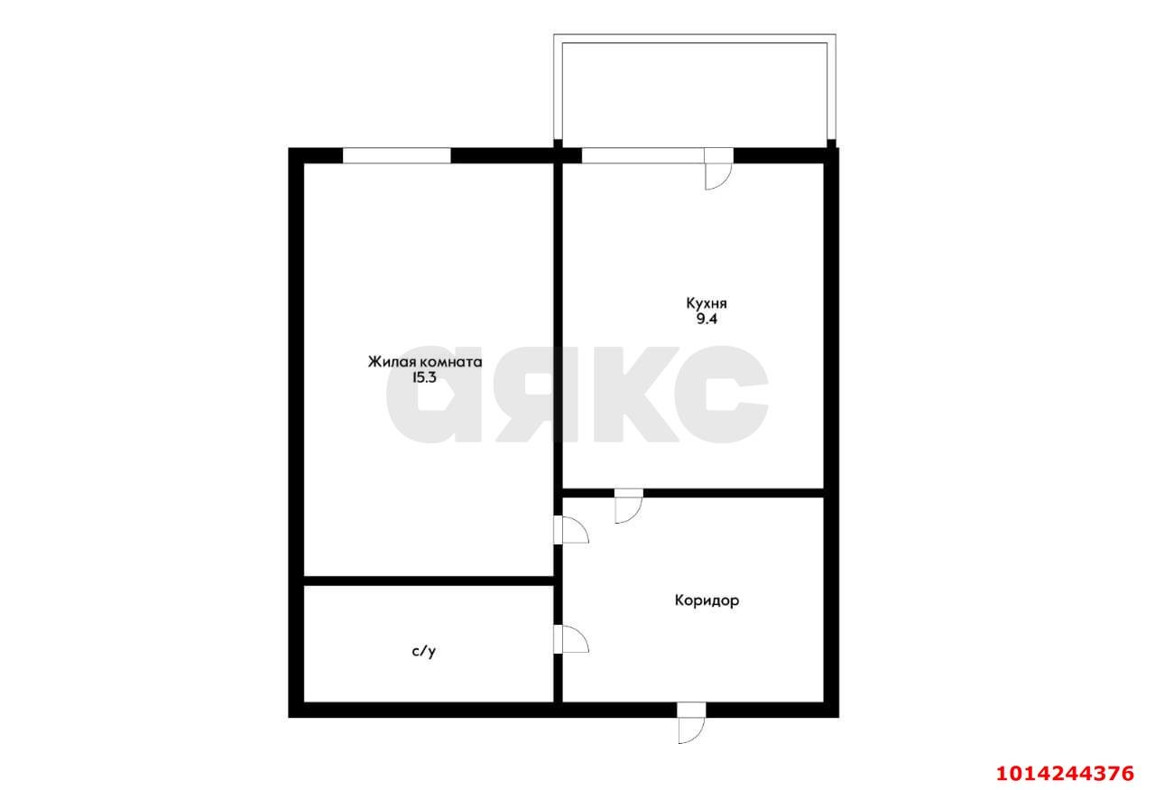 Фото №15: 1-комнатная квартира 38 м² - Краснодар, Пашковский, ул. Карасунская, 237