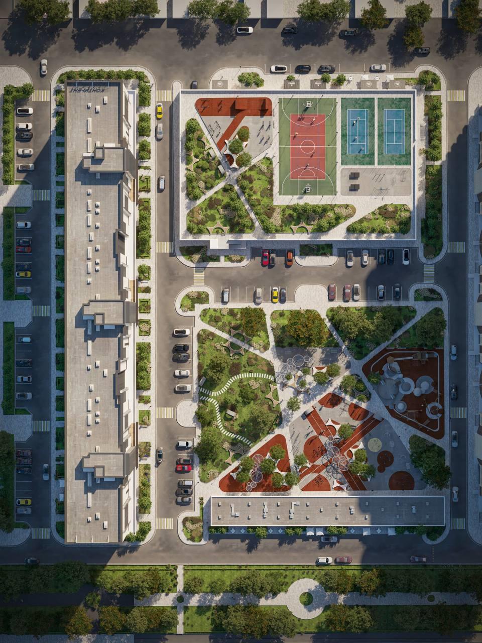 Фото №6: 1-комнатная квартира 35 м² - Краснодар, Прикубанский внутригородской округ, мкр. Россинского, б-р Адмиралтейский, 1