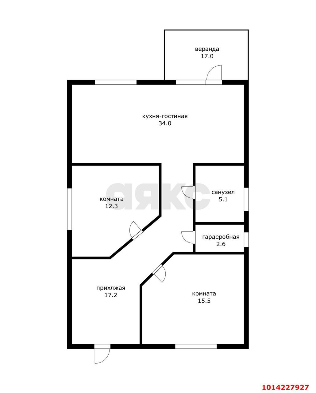 Фото №18: Дом 90 м² + 3 сот. - отделения № 2 СКЗНИИСиВ, Прикубанский внутригородской округ, ул. Малиновая, 17