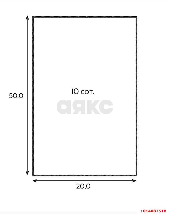Фото №4: Земельный участок под ИЖС 10 сот. - Российский, Прикубанский внутригородской округ, ул. Тепличная