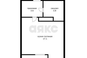 Фото №2: Студия 27 м² - Краснодар, мкр. жилой комплекс Самолёт, ул. Западный Обход, 39/2