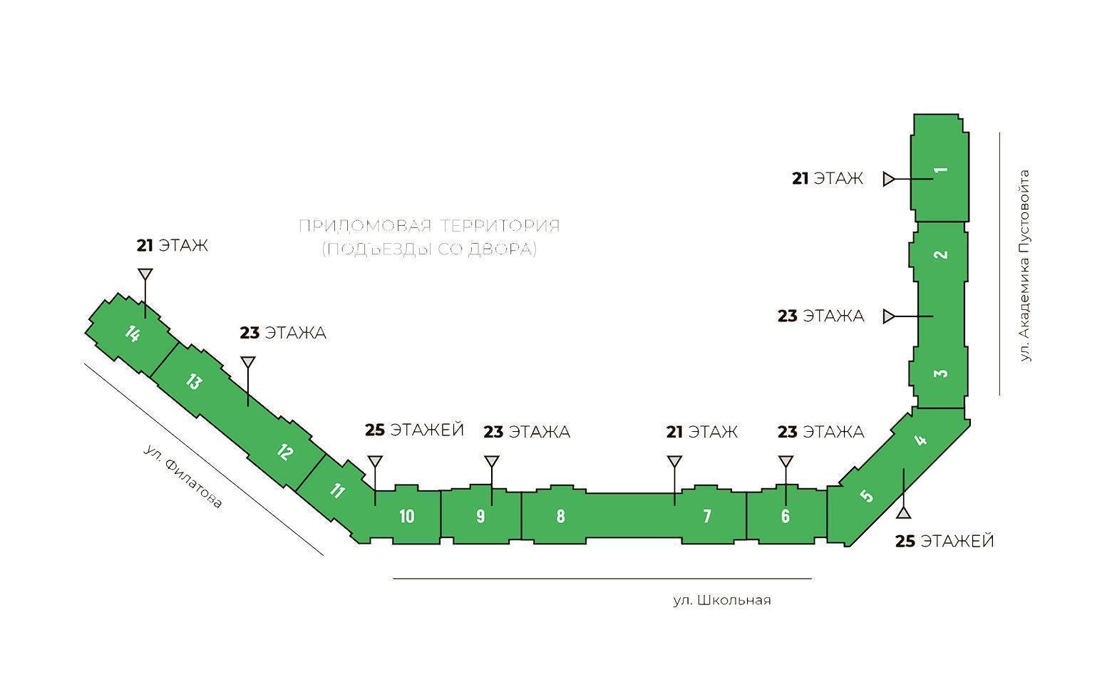 Фото №7: Студия 31 м² - Краснодар, Школьный, Прикубанский внутригородской округ, Круглик, мкр. жилой комплекс Сердце, ул. Школьная, 1