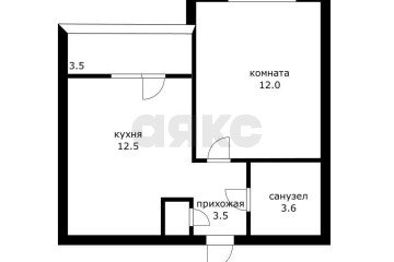Фото №4: 1-комнатная квартира 34 м² - Краснодар, мкр. жилой комплекс Облака, ул. имени Генерала Корнилова, 9к1